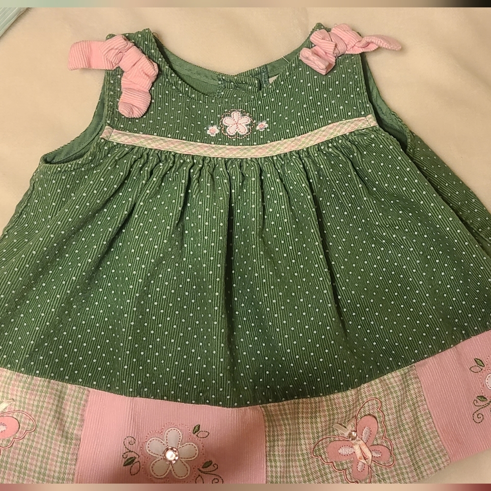 Vintage Rare, Too Infant Girl's Dress, size 6 months